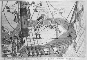 Kont de Grass Kılıcını Gallant Amiral Rodney